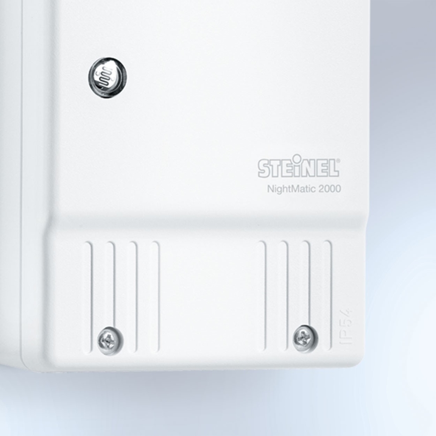STEINEL 550417 - Skumringssensor NightMatic 2000 hvid IP54