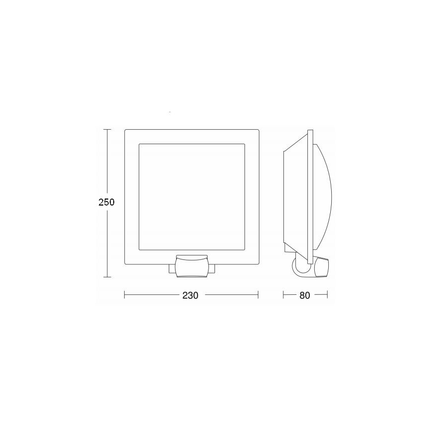 Steinel 566814 – Udendørs væglampe med sensor 1×E27/60W/240V L 20 S IP44