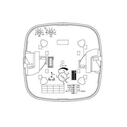 Steinel 590703 - Tilstedeværelsesdetektor Dual HF COM1 hvid