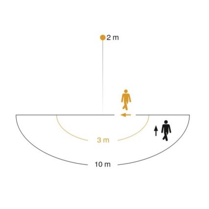 Steinel 617813 - Udendørs vægbelysning med sensor L 15 1xE27/60W/230V