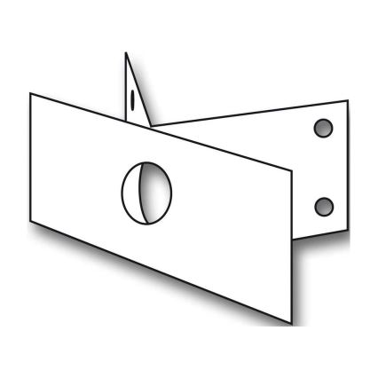 STEINEL 630416 - Hjørnebeslag EWH 03 hvid