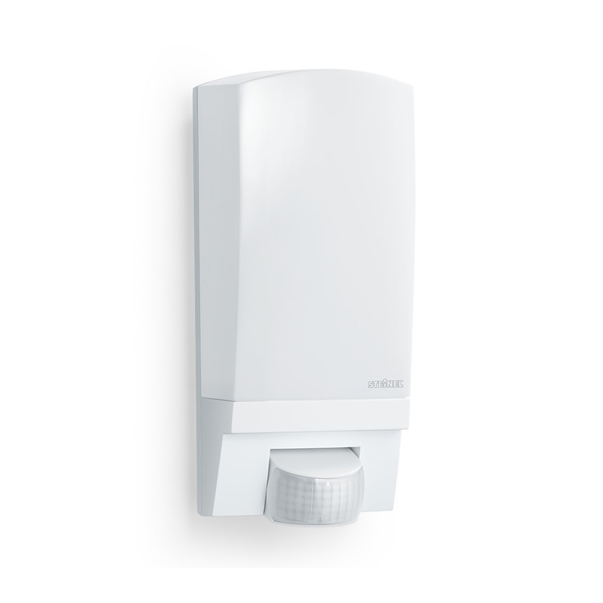 STEINEL 650513 - L1 Udendørslampe med sensor hvid IP44