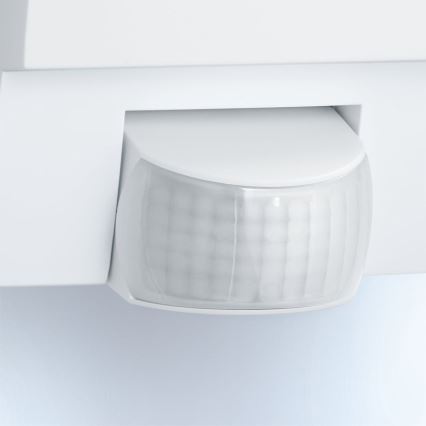 STEINEL 650513 - L1 Udendørslampe med sensor hvid IP44