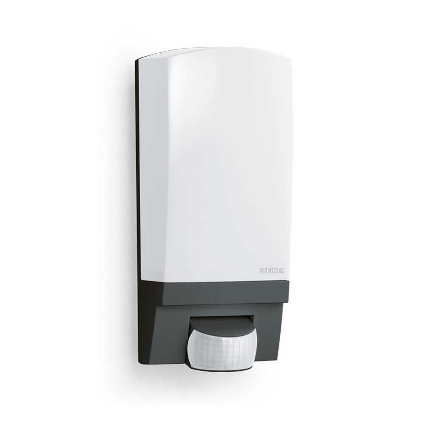 STEINEL 650612 - L1 Udendørs sensorlampe sort/hvid IP44