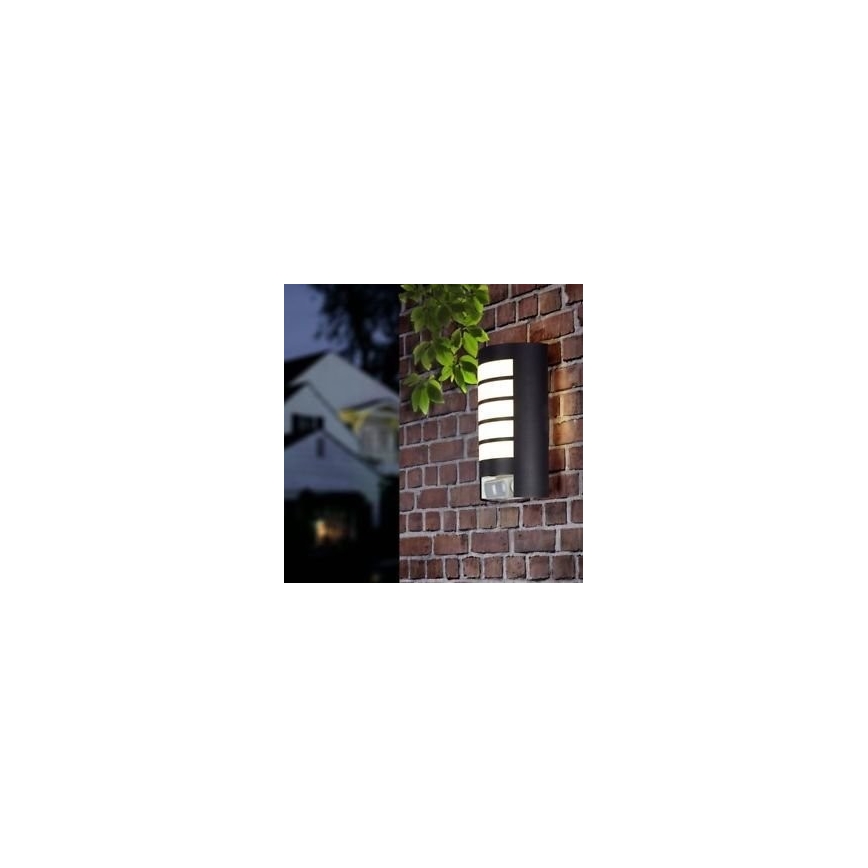 STEINEL 657819 - Udendørslampe med sensor L12 1xE27/60W/230V IP44