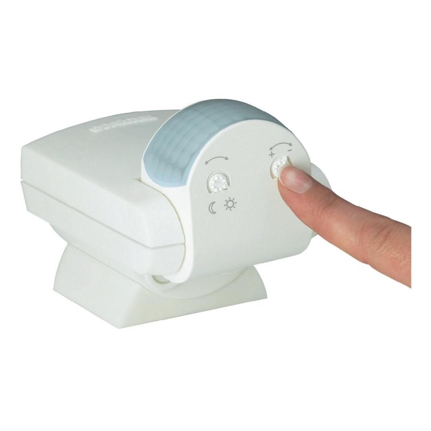 STEINEL 660314 - Udendørs infrarød sensor IS 130-2 hvid IP54