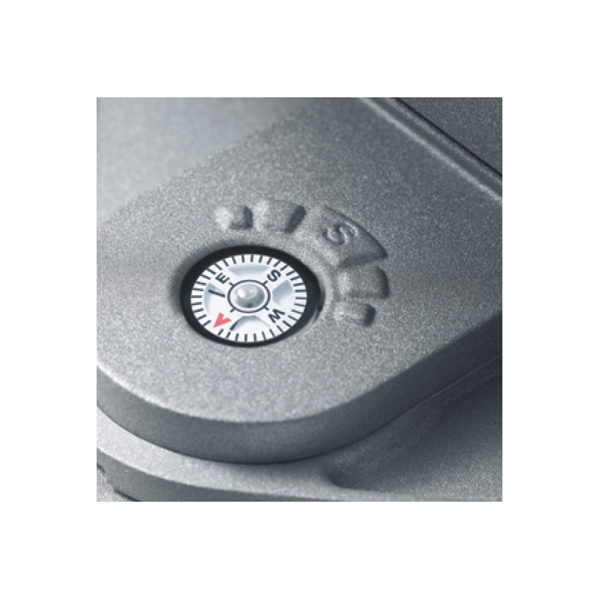 STEINEL 671006 - Soldrevet sensor LED-projektør XSolar L-S 0,5W/LED hvid IP44 2500 mAh