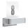 STEINEL 87579 - LED husnummer med sensor L 820 SC LED/9,8W/230V IP44