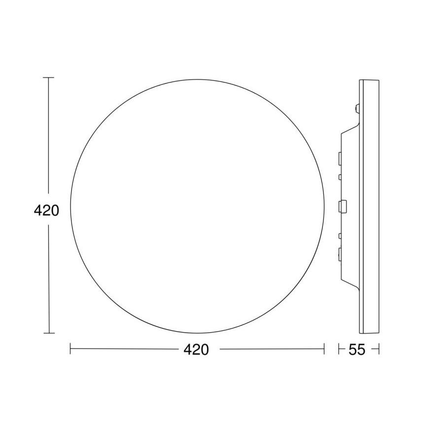 Steinel 067793 - LED loftlampe dæmpbar med sensor RS PRO R30 plus SC 23,7W/230V 3000K IP40