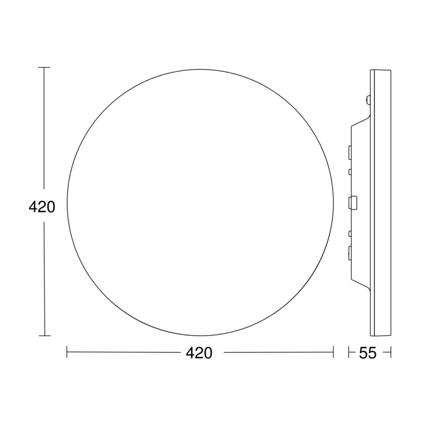 Steinel - LED loftlampe dæmpbar med sensor RSPROR30QBASICSC 23,26W/230V IP40 4000K