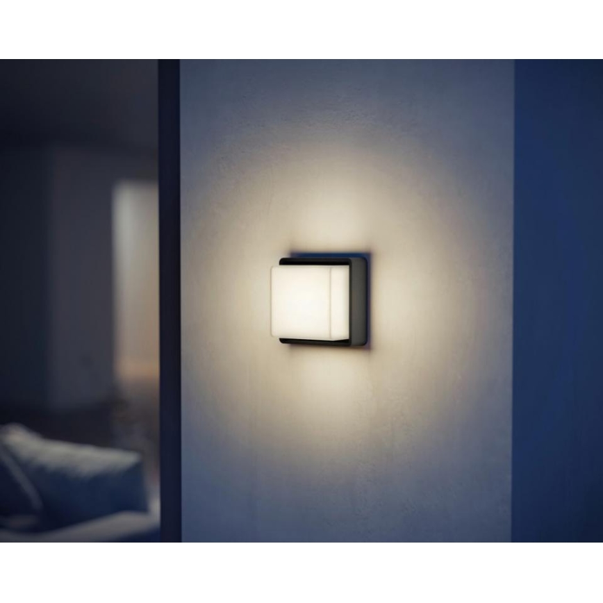Steinel - LED vægspot dæmpbar L 845 C LED/9W/230V 3000K IP44 antracit