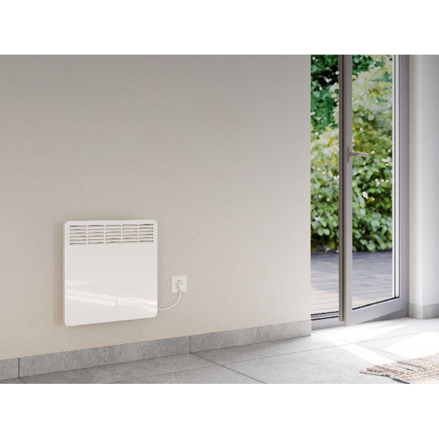 Stiebel Eltron - Væghængt varmeapparat med LCD-skærm og elektronisk termostativ 1000W/230V IP24