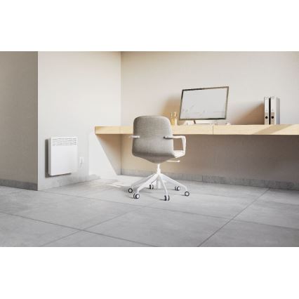 Stiebel Eltron - Væghængt varmeapparat med LCD-skærm og elektronisk termostativ 2000W/230V IP24