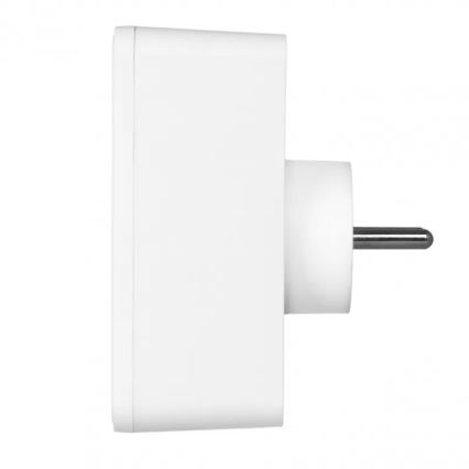 Stikdåse med 2 udtag + 2x USB-C + 2x USB-A