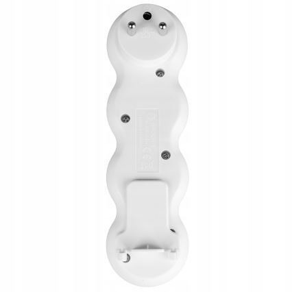 Stikdåse med afbryder, 3 udtag