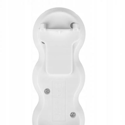 Stikdåse med afbryder, 3 udtag