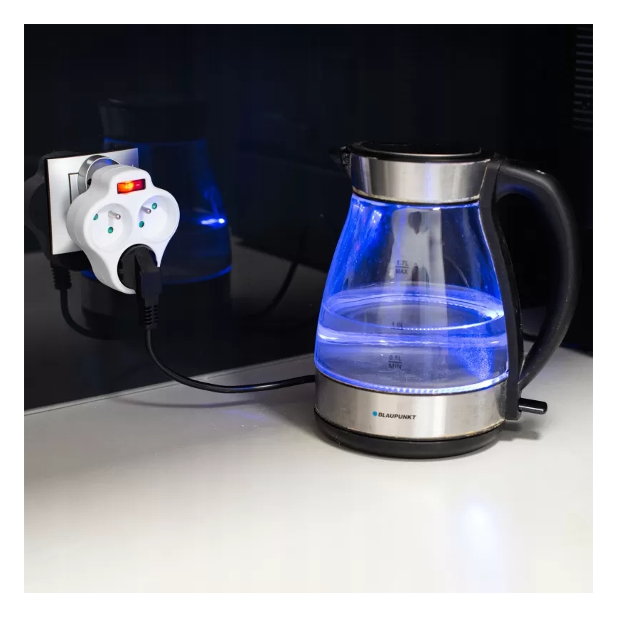 Stikdåse med afbryder 3Z