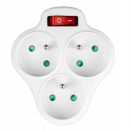 Stikdåse med afbryder 3Z