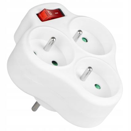 Stikdåse med afbryder 3Z