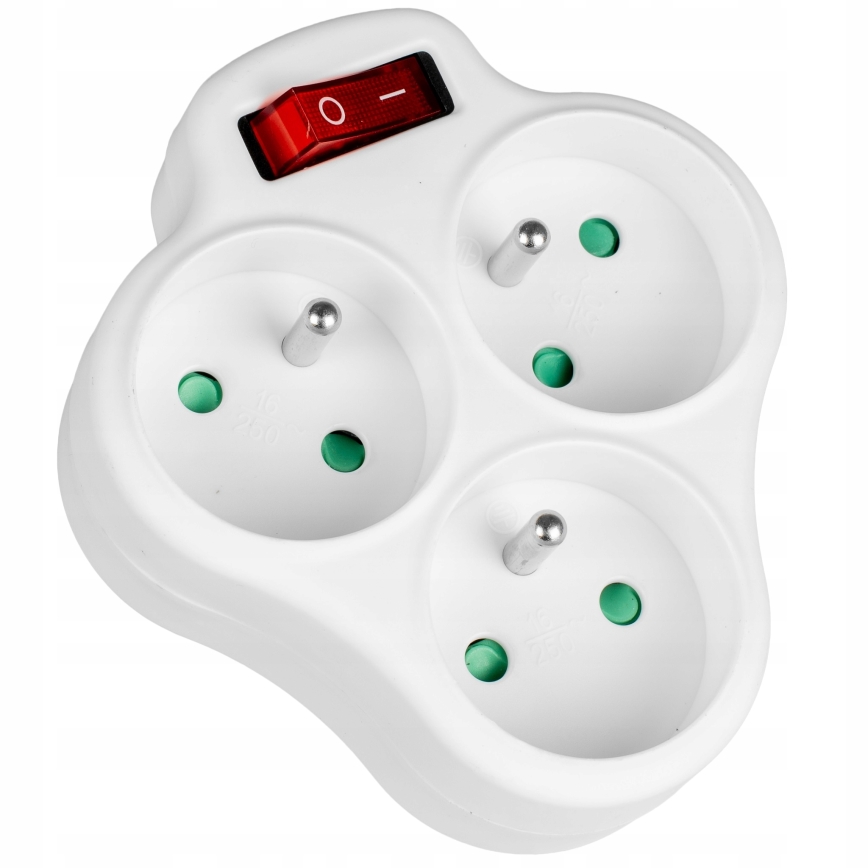 Stikdåse med afbryder 3Z