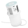 Stikkolonne til bordplade med trådløs opladning 4x230V + 2xUSB-A + 2xUSB-C hvid