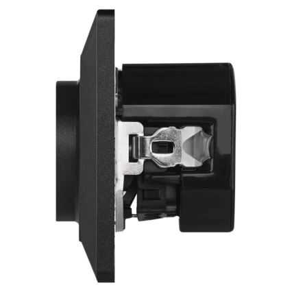 Stikkontakt med USB 250V/16A antracit
