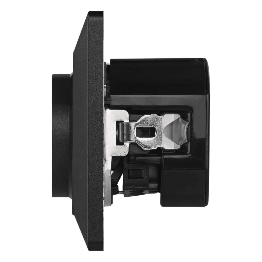 Stikkontakt med USB 250V/16A antracit