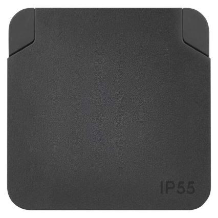 Stikkontakt til fugtigt miljø IP55