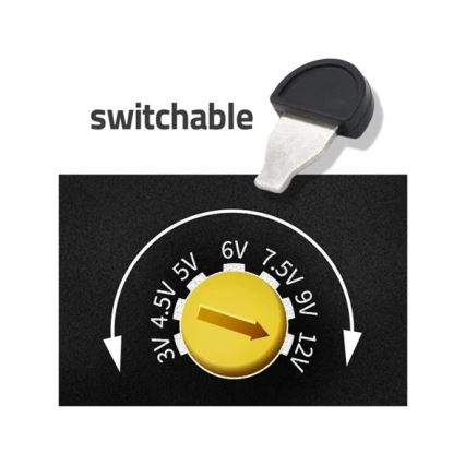 Strømadapter 2250 mA 3-12V