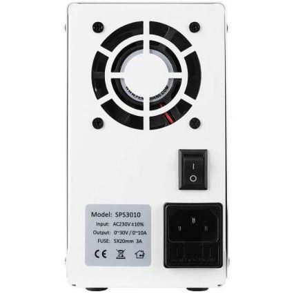 Strømforsyning til laboratorie SPS605 0-60V/0-5A