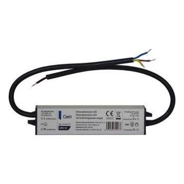Strømforsyning til LED strips 12W/12V IP67