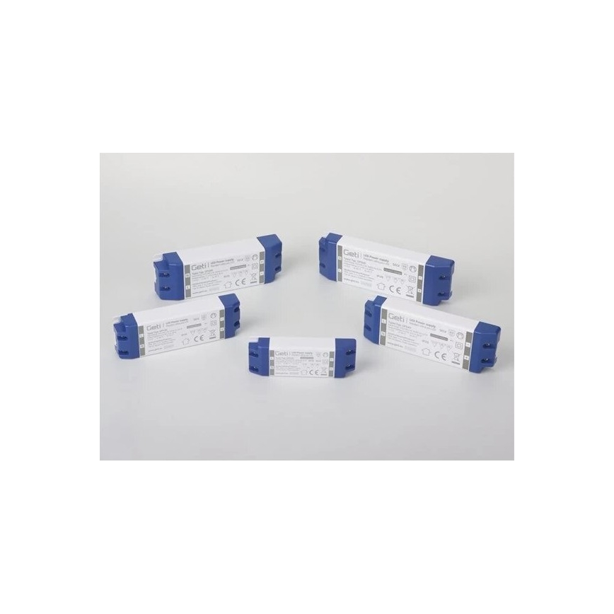 Strømforsyning til LED strips 18W/12V IP20