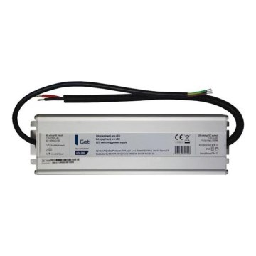Strømforsyning til LED strips 200W/12V IP67