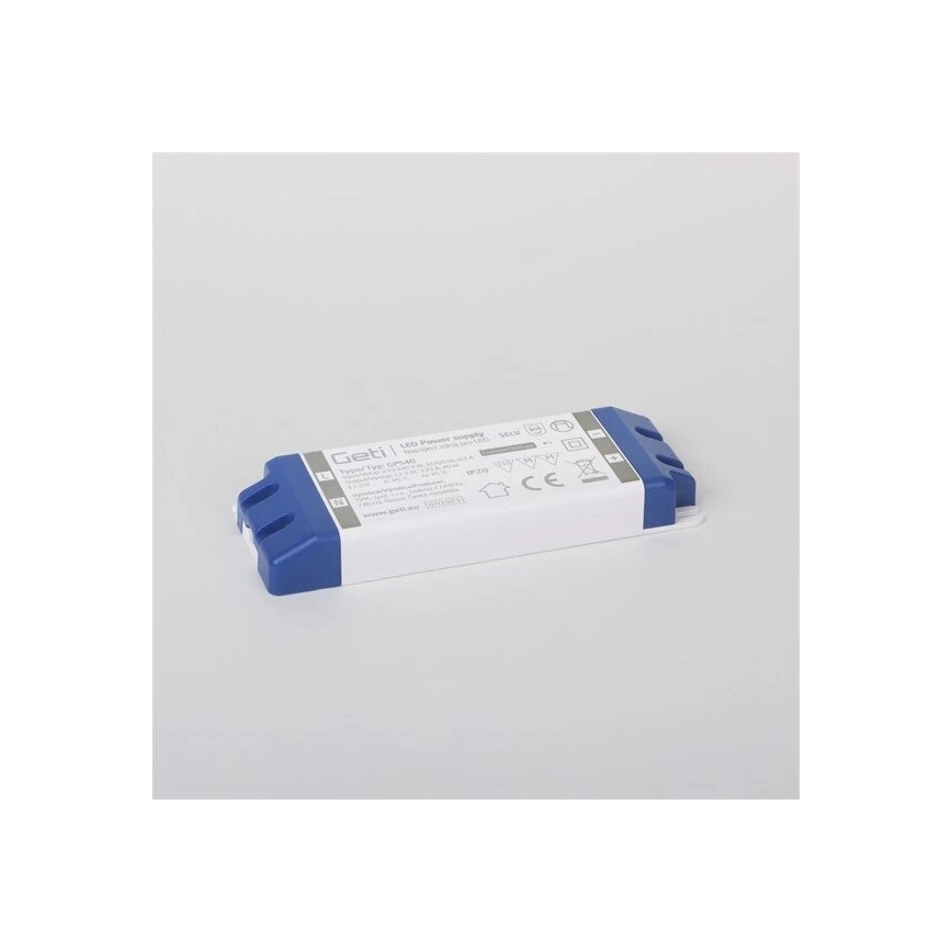 Strømforsyning til LED strips 40W/12V IP20