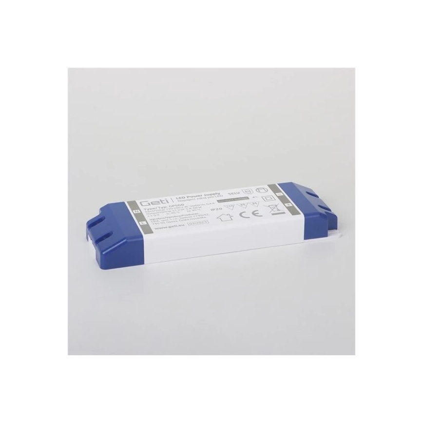 Strømforsyning til LED strips 60W/12V IP20