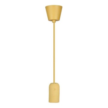 Strømkabel 1xE27/60W/230V beton/beige
