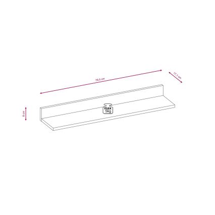 Stuevæg BRICK brun/sort