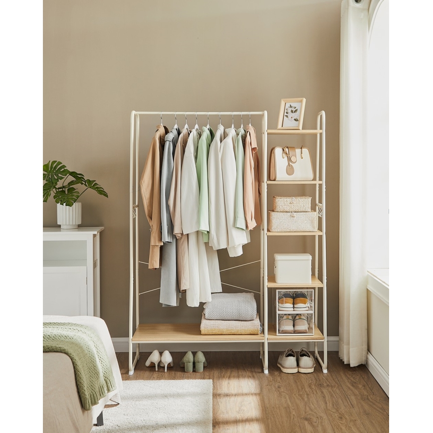 Stumtjener LINEA hvid/brun