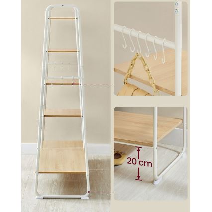 Stumtjener LINEA hvid/brun