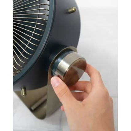 Stylies - Gulvventilator CASTOR 40W/230V sort