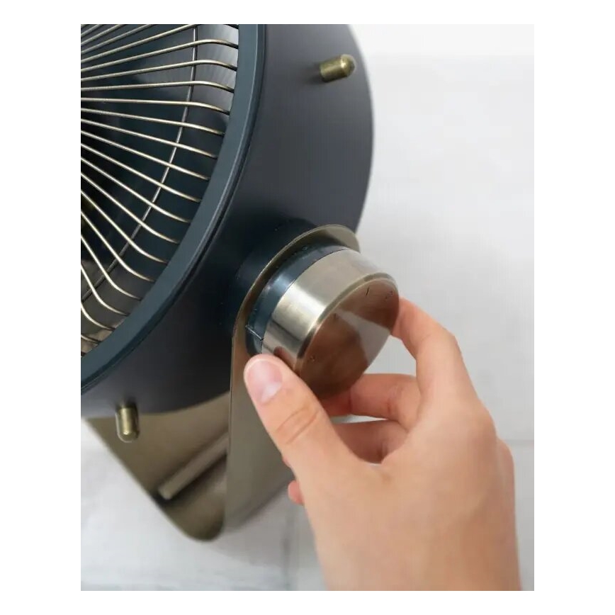 Stylies - Gulvventilator CASTOR 40W/230V sort
