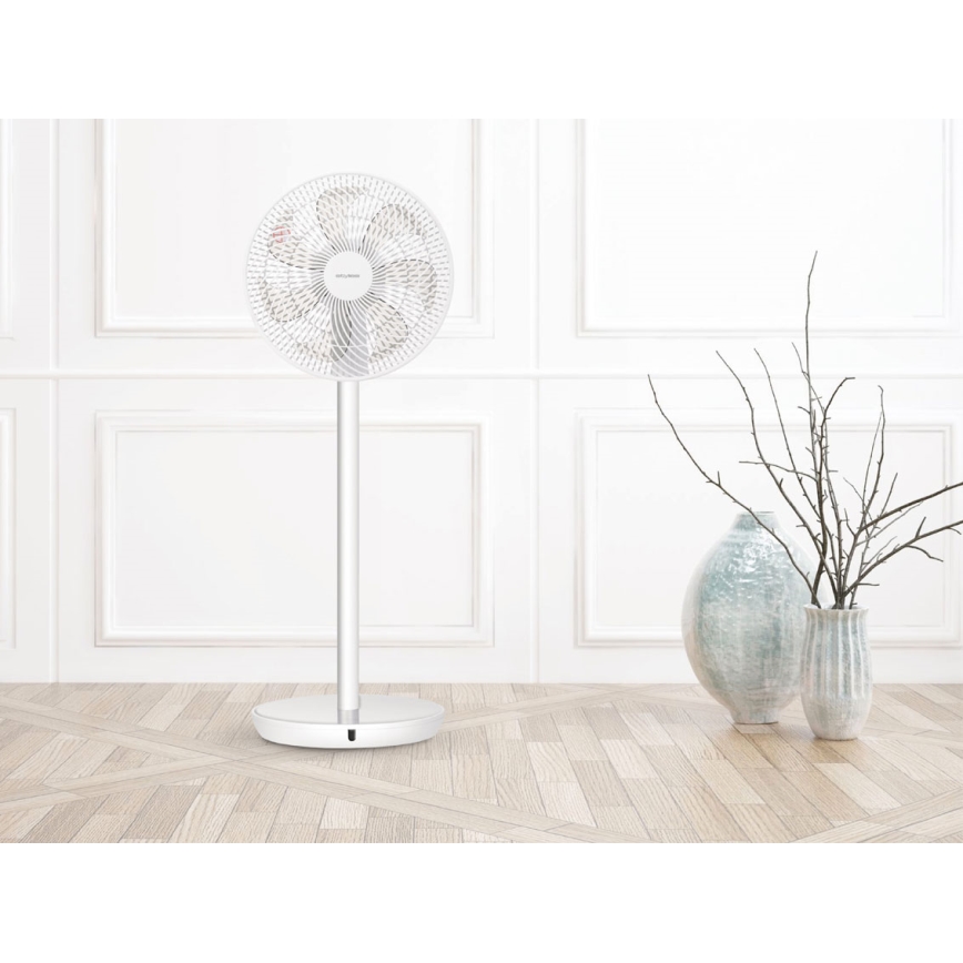 Stylies - Gulvventilator TUKAN 25W/230V 60 cm hvid