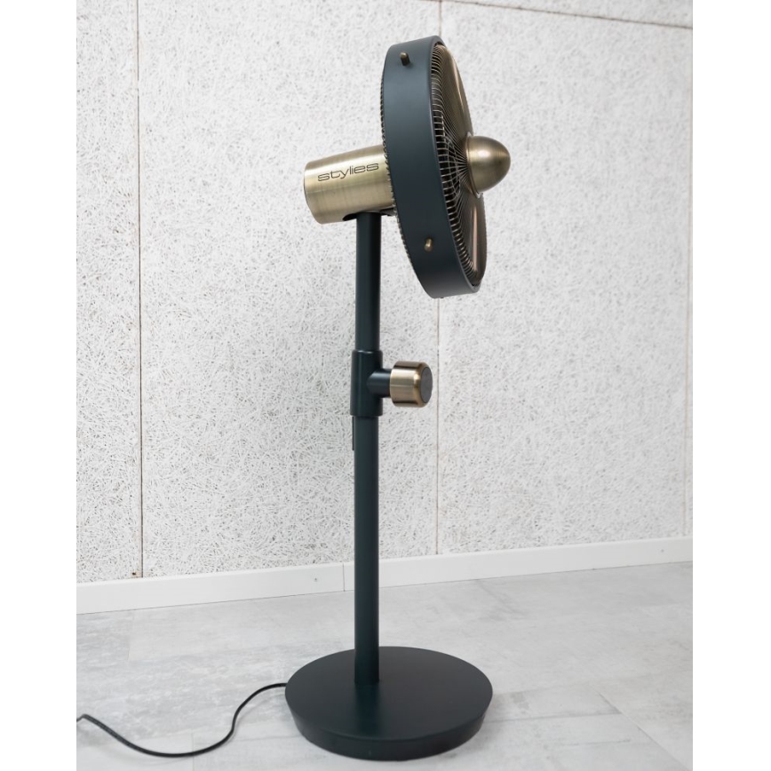 Stylies - Gulvventilator URANUS 35W/230V 94 cm sort