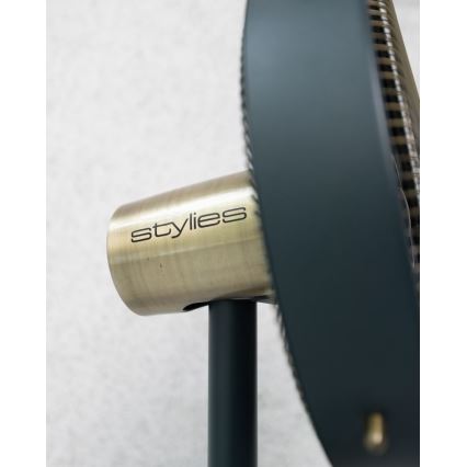 Stylies - Gulvventilator URANUS 35W/230V 94 cm sort