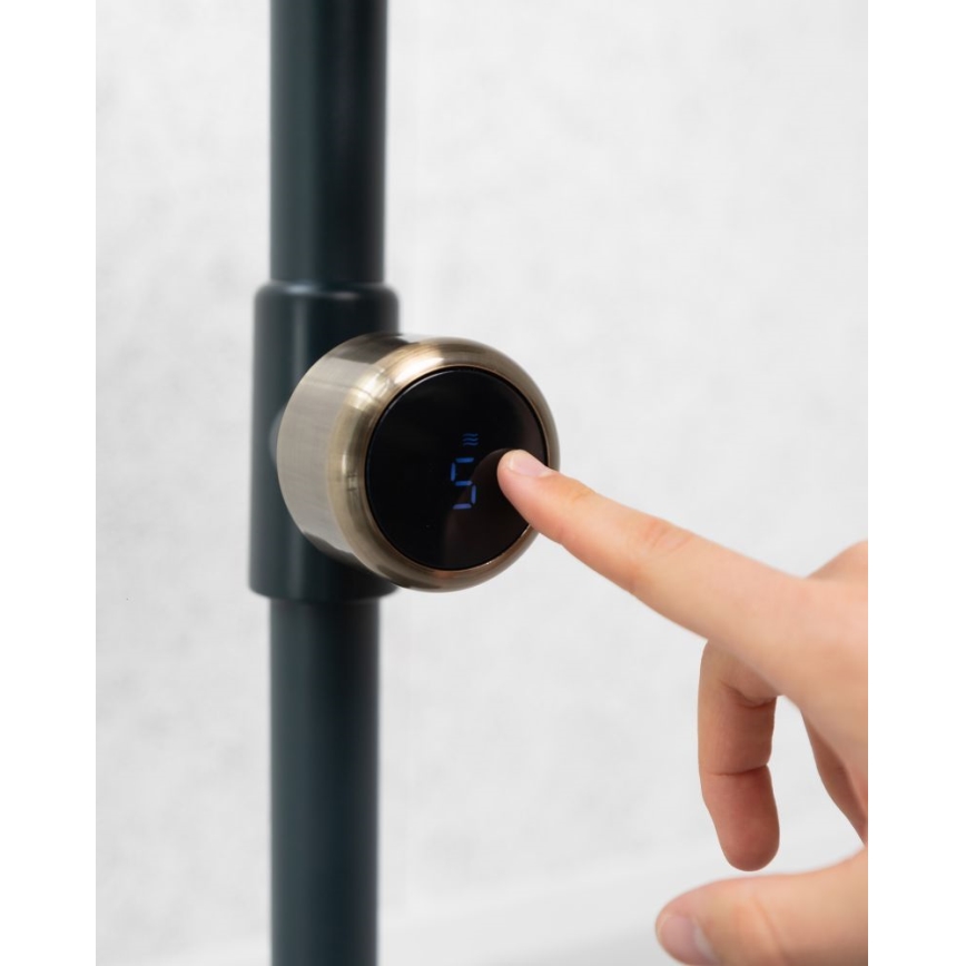 Stylies - Gulvventilator URANUS 35W/230V 94 cm sort