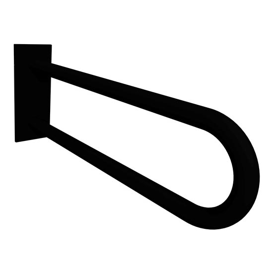 Støttegreb 10x25 cm sort