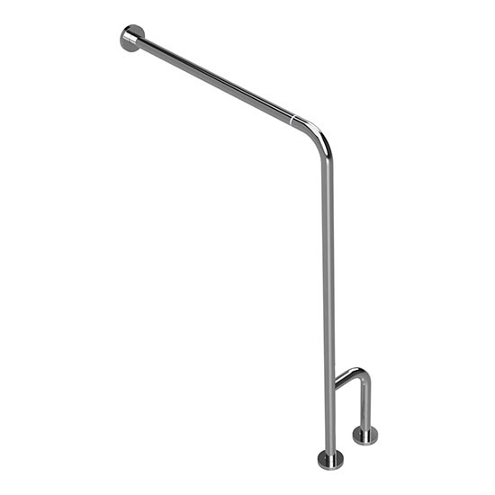 Støttegreb 23x86,6 cm rustfrit stål/sølv