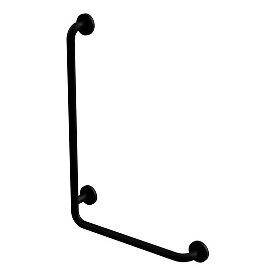 Støttehåndtag 63x89 cm sort