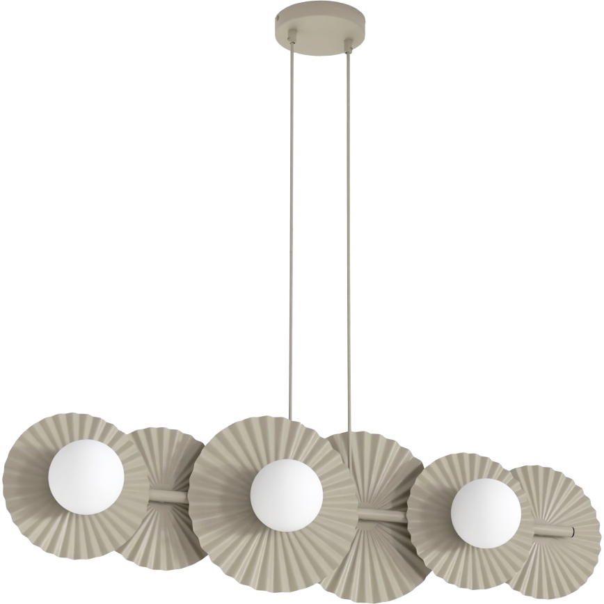 Suspensionslampe UMBRA 6xG9/8W/230V beige