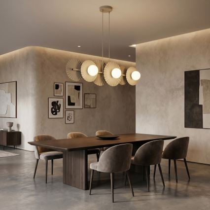Suspensionslampe UMBRA 6xG9/8W/230V beige